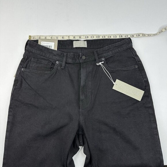 Everlane Women's NWT Black The Curvy Cheeky Hi-Rise Minimalist Jean W34/L28 - Picture 8 of 14